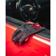 HERITAGE - Leather Driving Gloves - Black/Red