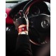 HERITAGE - Leather Driving Gloves - Black/Red