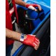 TERTRE ROUGE 24 Heures du Mans - Fingerless Driving Gloves - Racing Red/Bianco Italia/Tour de France Blue