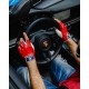 TERTRE ROUGE 24 Heures du Mans - Fingerless Driving Gloves - Racing Red/Bianco Italia/Tour de France Blue