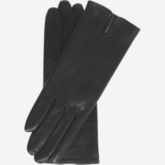 Margherita - lambskin leather gloves with cashmere lining