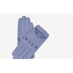 Alessa (sky) - lambskin leather driving gloves