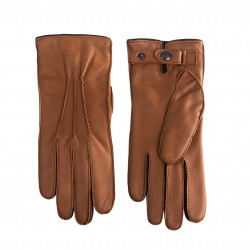 Women’s Touch Screen Deerskin Winter Gloves Camel Made To Measure Custom Color
