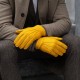 Matteo - American deerskin leather gloves with cashmere lining